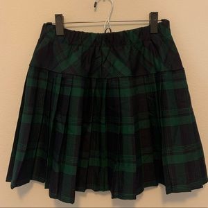 plaid skirt!